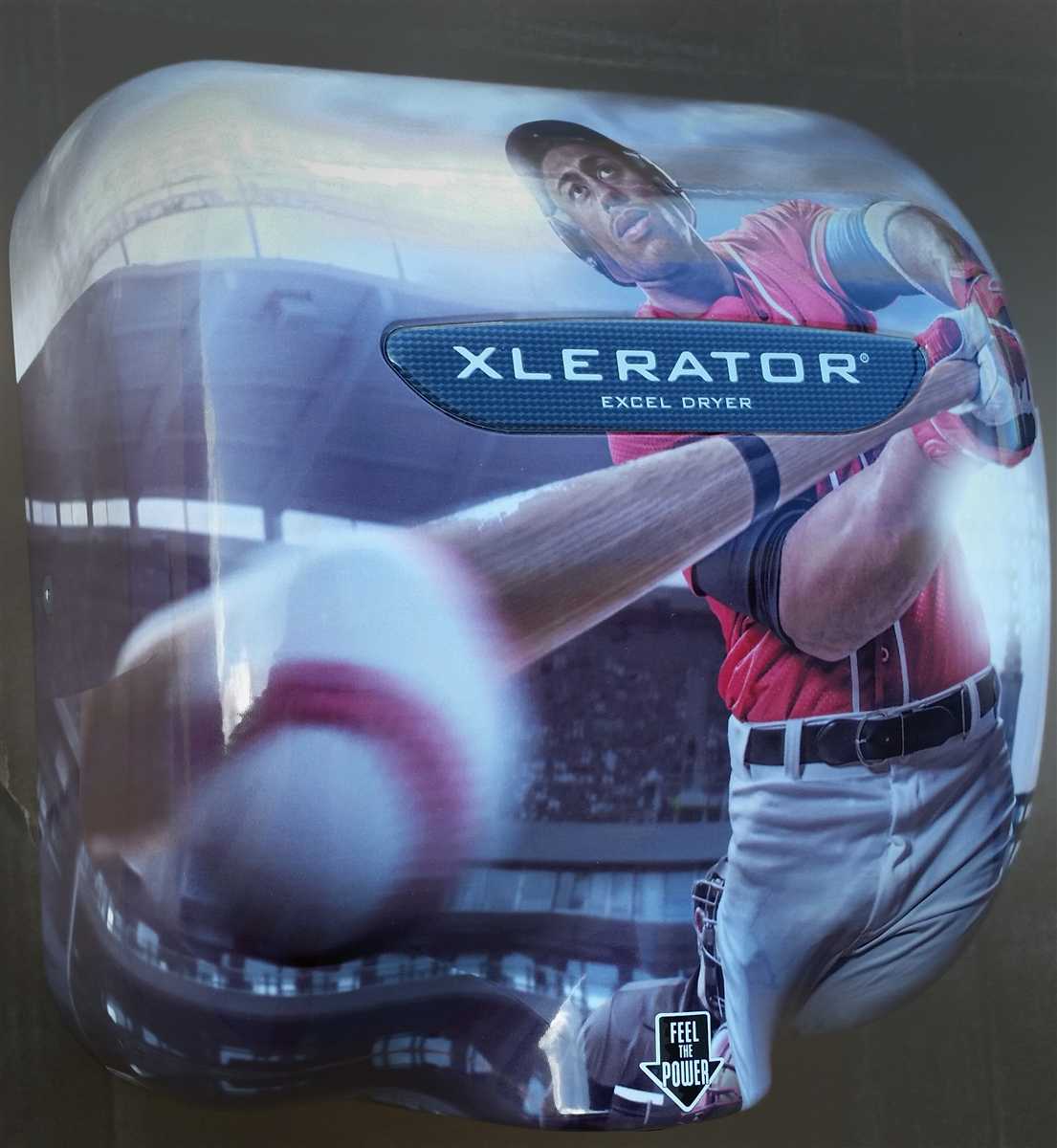  XL-BP Excel Dryer USA Made Xlerator Hand Dryer with Baseball Sports Cover (DISCONTINUED)