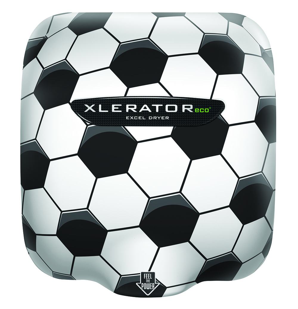 Excel Dryer XLERATOReco XL-SI-ECO Hand Dryer, No Heat, Special Image Cover, Automatic Sensor, Surface Mounted, LEED Credits, GreenSpec Listed, Commercial Hand Dryer, 500 Watts
