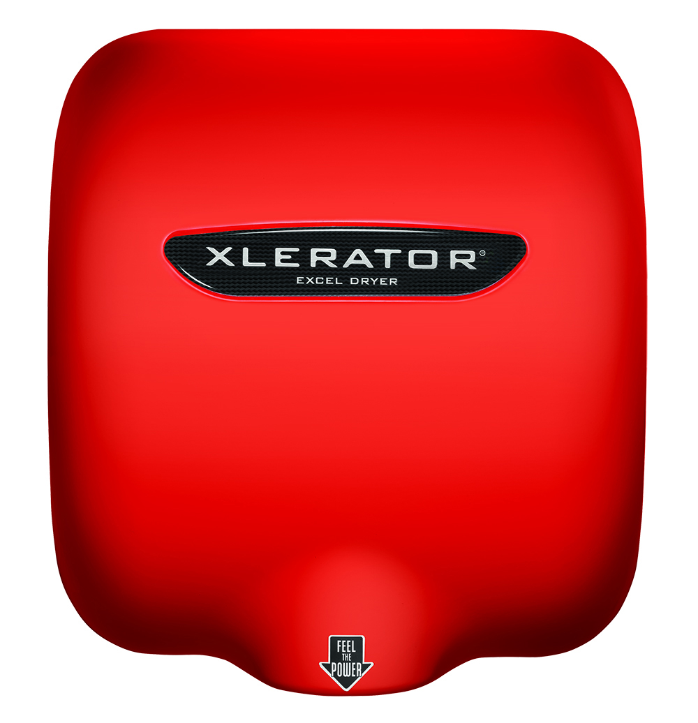 Excel Dryer XL-R Red XLERATOR Hand Dryer | XL-SP-RED