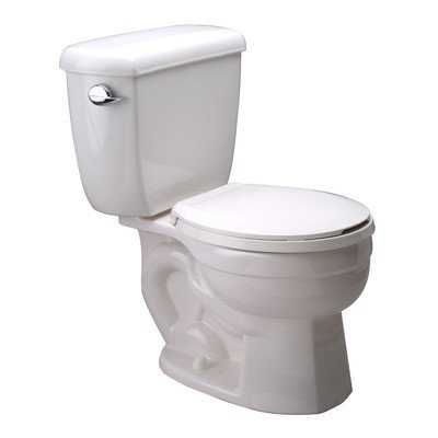 Zurn Z5553, Round, 3" HPT Performance, Siphon Jet, 1.6 gpf Two-Piece Toilet (DISCONTINUED)