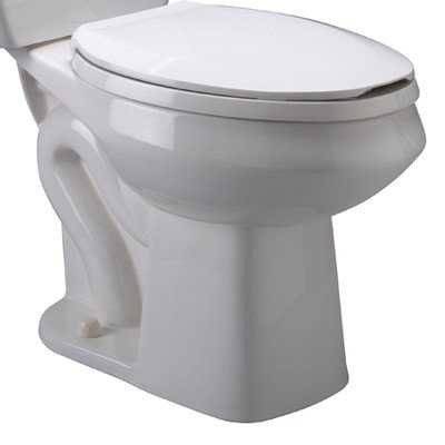 Zurn Z5570-BWL, Toilet Bowl Only, Elongated Pressure Assist, for Two-Piece Toilet (DISCONTINUED)
