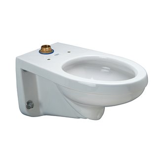 Zurn Z5615-BWL EcoVantage HET Wall Hung Toilet System, Vitreous China, 1.1 gpf