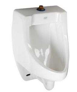 Zurn Z5738-U, Small Pint, 1/8 gpf, EcoVantage, Ultra Low Consumption Urinal System, Urinal Only (DISCONTINUED)