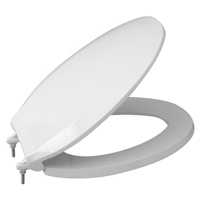 Zurn Z5958SS-RD, Round Seat, Closed Front, With Cover, Stainless Steel Check Hinge (DISCONTINUED)