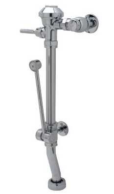 Zurn Z6011-BWN-YB-YC, Aquaflush 3.5 gpf Exposed Flush Valve With Bedpan Washer for Water Closets with Sweat Solder Kit and Cast Wall Flange