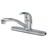 Zurn Z7870C-XL-SO, AquaSpec Temp-Gard Single Control Kitchen Faucet with 1.0 gpm Spray Outlet
