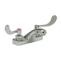 Zurn Z81104-XL-3M AquaSpec 4" Centerset 0.5 GPM Lavatory Faucet with Lead Free Integral Spout and 4" Wrist Blade Handles