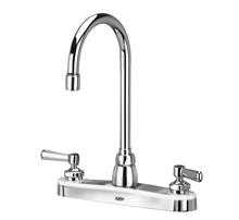 Zurn Z871B1-XL, AquaSpec Kitchen Sink Faucet with 5-3/8" Gooseneck and Lever Handles