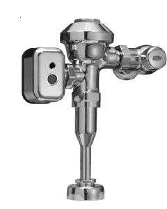 Zurn ZEMS6003AV-WS1-IS, 1.0 GPF AquaSense AV Exposed Hardwired Automatic Sensor Flush Valve with Integral Sensor for 3/4" Urinals