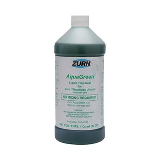 Zurn ZGS-32OZ Quart Bottle of AquaGreen Sealant for Z5795 Water Free Urinal (32 Ounce)