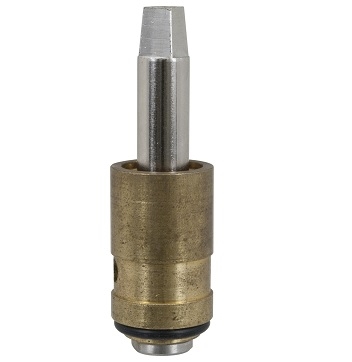 Chicago Faucets 966-XSSJKNF Chicago Faucets Part: Left Hand Needle Valve Compression Operating Cartridge, Short Stem for Exposed Caps, Stainless Steel Seat