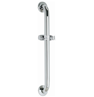 Chicago Faucets 9800-024CP Stainless Steel 24-inch ADA Grab Bar with Hand Spray Holder