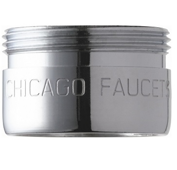 Chicago Faucets E12DBL12JKABCP Chicago Faucets Part: 2.2 GPM Pressure Compensating Softflo Aerator Assembly, Qty Pack only (12/pack)