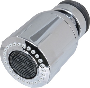 Chicago Faucets E25JKABCP Chicago Faucets Part: 2.2 GPM Aerator/Spray Pressure Compensating Dual Purpose Spray with Swivel Head
