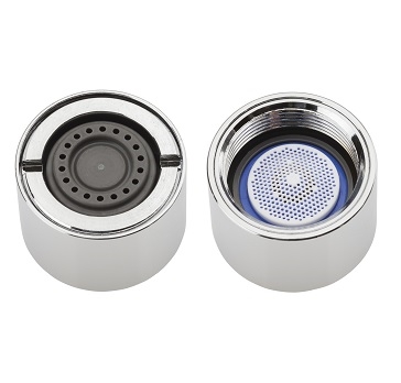 Chicago Faucets E28-5JKABCP Chicago Faucets Part: 1.0 GPM Vandal Proof Pressure Compensating Econo-Flo Non-Aerating Spray with Adapter, 13/16" - 24 UNS Female
