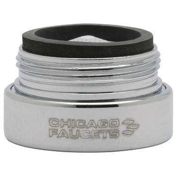 Chicago Faucets E28JKABCP Chicago Faucets Part: 1.0 GPM Vandal Proof Pressure Compensating Econo-Flo Non-Aerating Spray, 13/16" - 27 UNS Male