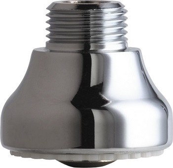 Chicago Faucets E4JKABCP Chicago Faucets Part: 1.5 GPM Rose Spray, 3/8" - 18 NPSM Male
