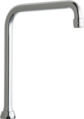 Chicago Faucets HA8AE35JKABCP Chicago Faucets Part: 8" Rigid/Swing High Arch Spout, 1.5 GPM Softflo Aerator, 10" Faucet Height