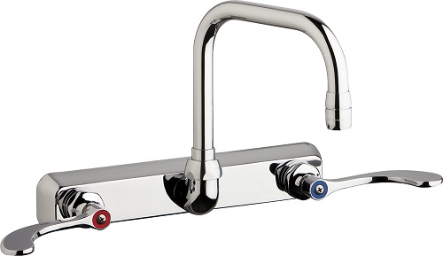 Chicago Faucets W8W-DB6AE35-317AB Workboard Sink Faucet