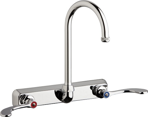 Chicago Faucets W8W-GN2AE1-317ABCP Workboard Sink Faucet
