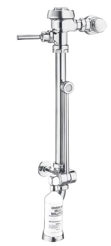 Sloan Royal BPW 1155-1.6 4 1/16 TL 26" VB Closet Bedpan Washer Flushometer 3019631