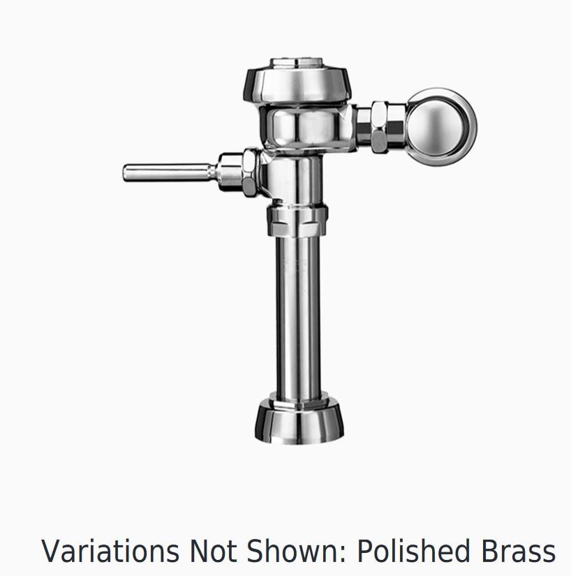 Sloan ROYAL 110-3.5-PB Water Closet Flushometer 3910154