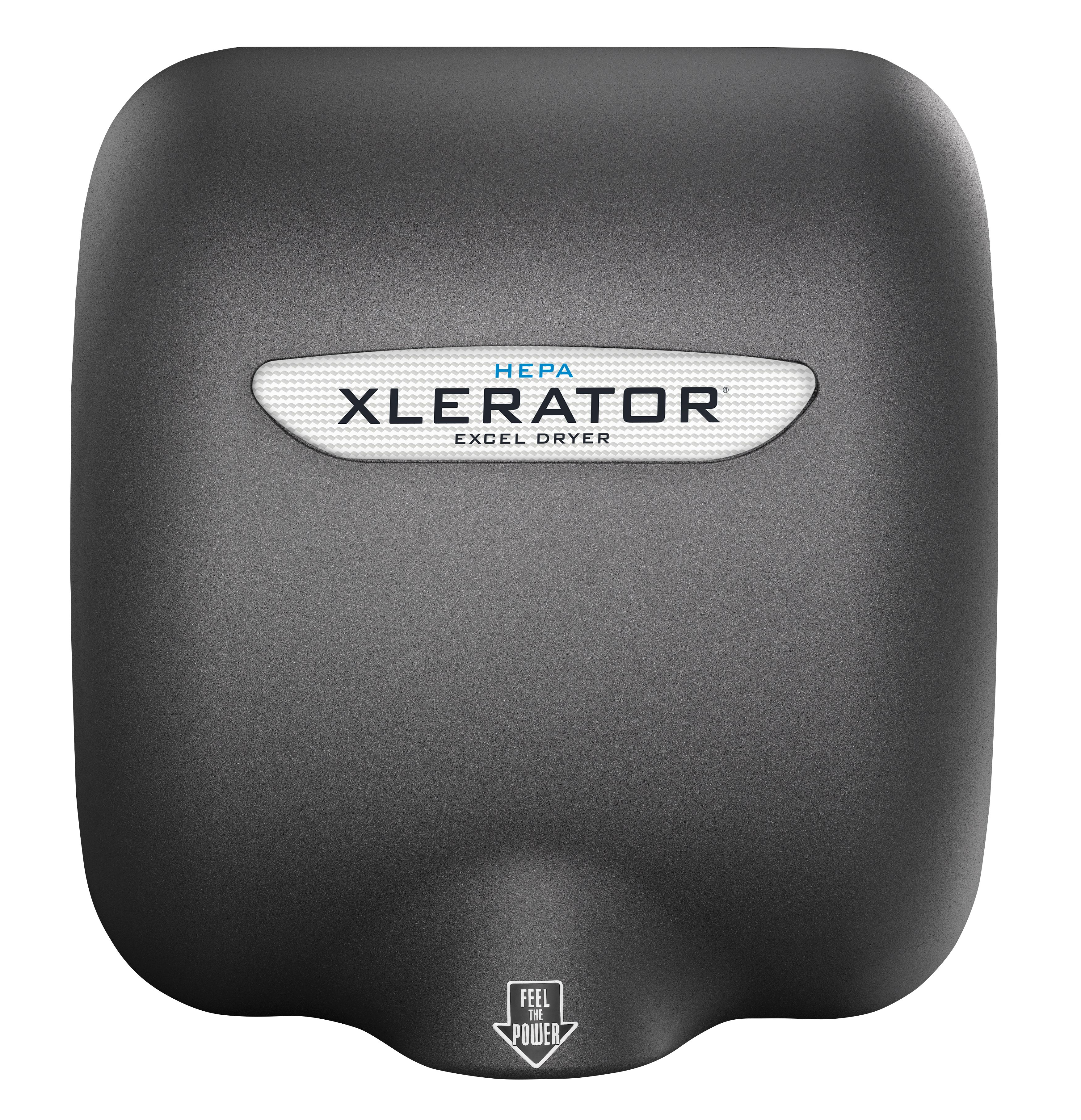 Excel Dryer XL-BLH XLERATOR Hand Dryer with HEPA Filtration Factory Installed