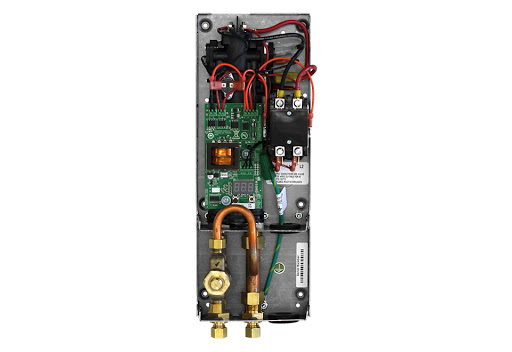 Eemax AM010240T AccuMix II Electric Tankless Water Heater, 9.5kW, 240V, Single Phase, 40 Amps, White