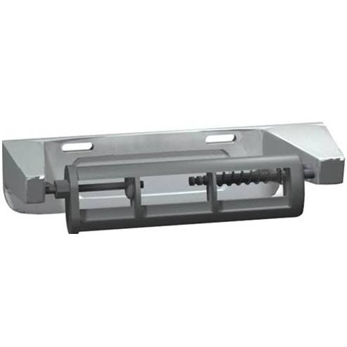 ASI 0263-1A Single Toilet Tissue Holder, Surface Mounted, Unrestricted Delivery, Silver Grey Finish