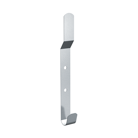 ASI 1306 Heavy Duty Rag and Towel Hook, Surface Mounted, Stainless Steel with Satin Finish