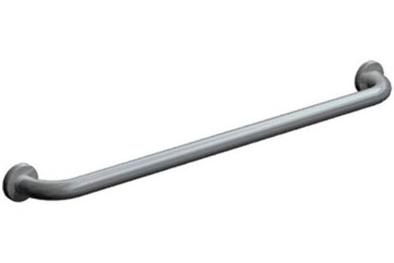 ASI 3501-12 Straight Grab Bar, 12 inch, Exposed Flange, 1-1/2" O.D., Stainless Steel with Satin Finish