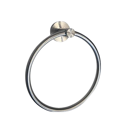 ASI 7306 Towel Ring, 7" Diameter, Surface Mounted, Stainless Steel