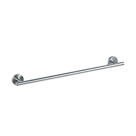 ASI 7307-18 Round Towel Bar, Surface Mounted, 18"