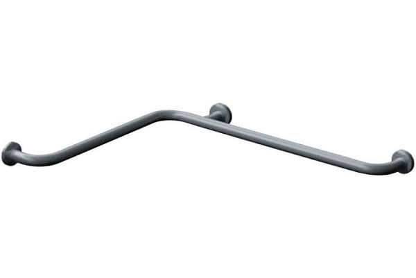 ASI 3774 Horizontal Grab Bar, 18-1/8" x 33-1/8", Snap Flange, 1-1/4" O.D. Smooth, Satin Stainless Steel