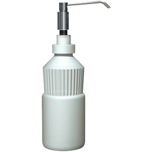 ASI 0336 Manual Foam Soap Dispenser, 4" Spout, 34 oz, Vanity Mounted