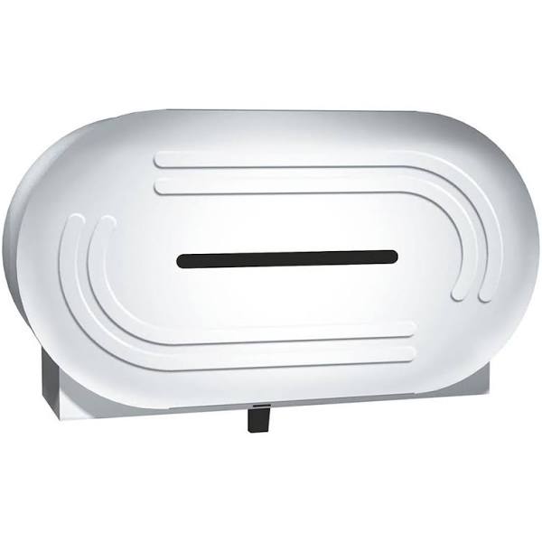 ASI 0039 Low Profile 9" Jumbo Roll Toilet Tissue Dispener, Surface Mounted, Stainless Steel with Satin Finish