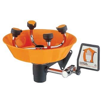 Guardian G1724P WideArea™ Eye/Face Wash, Wall Mounted, ABS Plastic Bowl