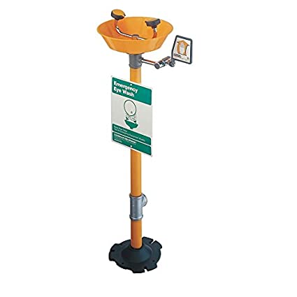 Guardian G1760P Eye/Face Wash, Pedestal Mounted, ABS Plastic Bowl