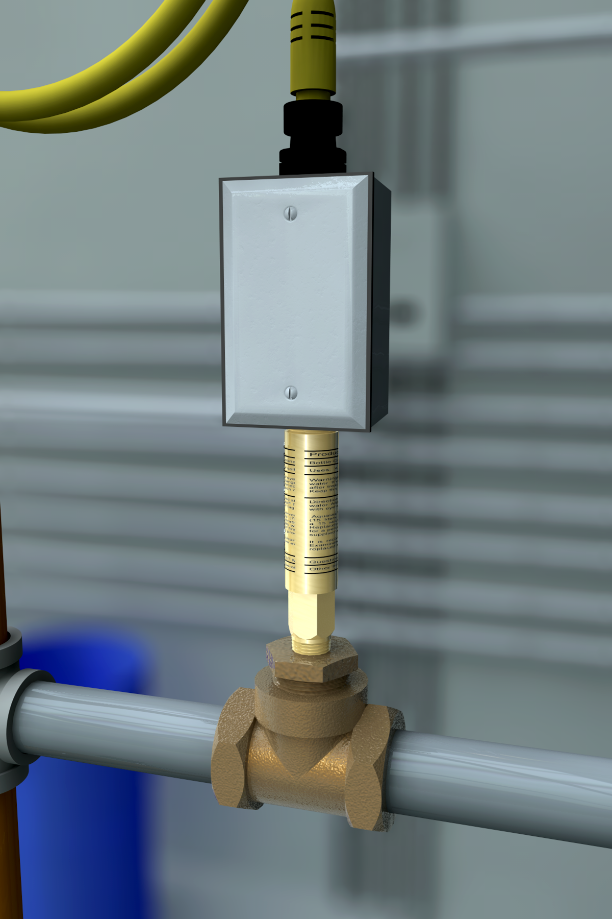 Guardian AP275-617 Flow Switch, 1-1/4" IPS for Safety Stations, with Double Pole, Double Throw Switch