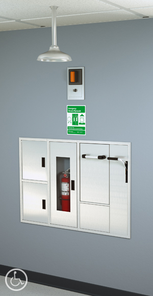 Guardian GSC2650D Recessed Safety Center with Drain Pan, Exposed Shower Head