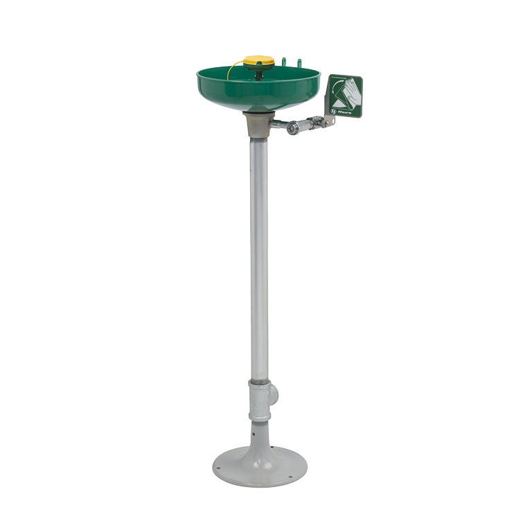 Haws 7261-7271 AXION® MSR Eye/Face Wash, Pedestal Mounted, Plastic Bowl