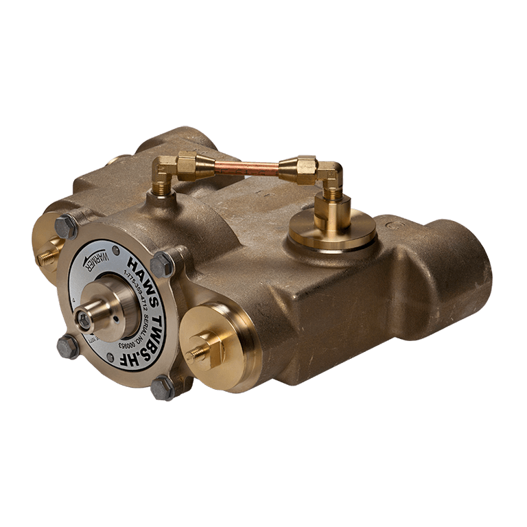 Haws TWBS.HF AXION® Low Lead Emergency Tempering Valve, Thermostatic Mixing Valve 78 GPM, for Emergency Shower and Eyewash Equipment