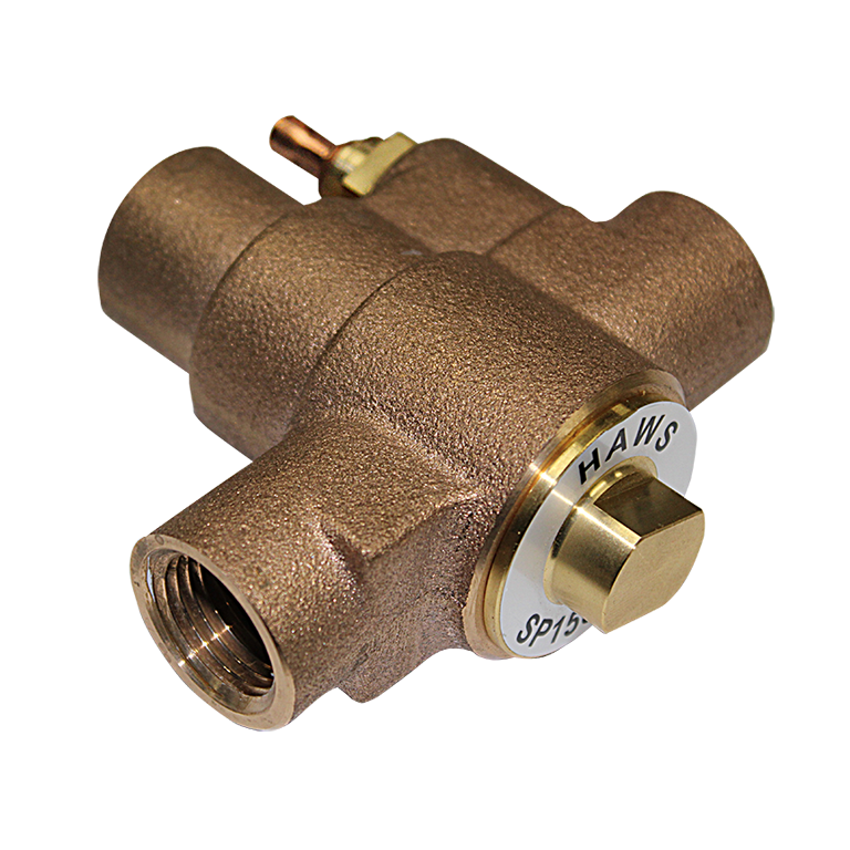 Haws SP158B Fully Engineered Freeze Protection Bleed Valve for Emergency Shower and/or Eyewash