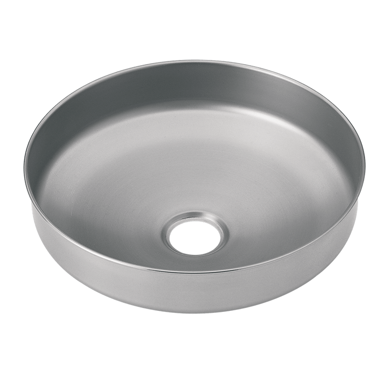 Haws SP90 Eyewash Bowl, 11" Round, Stainless Steel with Bright Finish