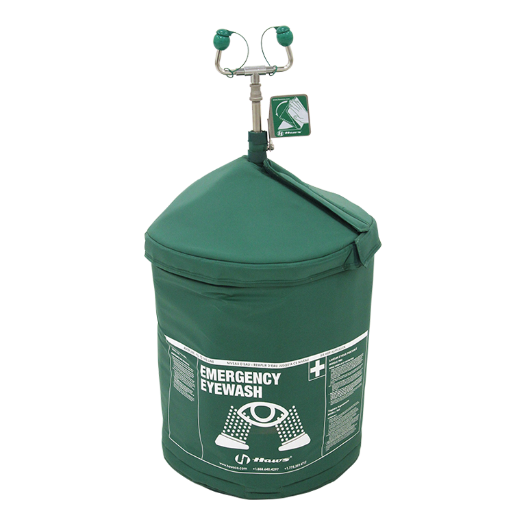 Haws 7603T240 240V Portable Air Pressurized Tempered Emergency Eyewash