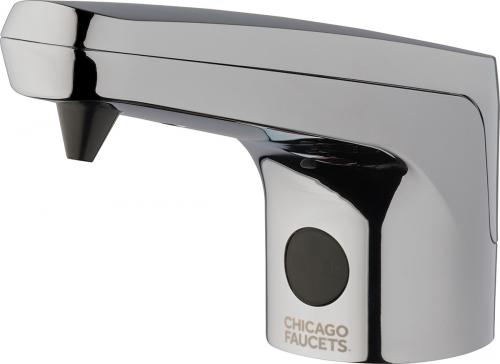 Chicago Faucets E80-SDF-4CP E-Tronic Soap Dispenser, Foam, Touch Free, Includes Plug-in Transformer