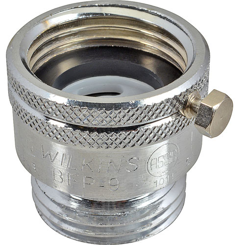 Zurn Wilkins BFP-9CH House Bib Vacuum Breaker, Chrome Finish