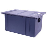 Zurn GT2702-15 15 GPM Polyethylene Grease Trap with Flow Control