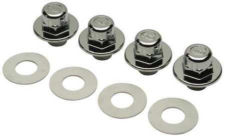 Zurn P1203-FINISHTRIM Chrome Cap Nut and Washers (4/pack)