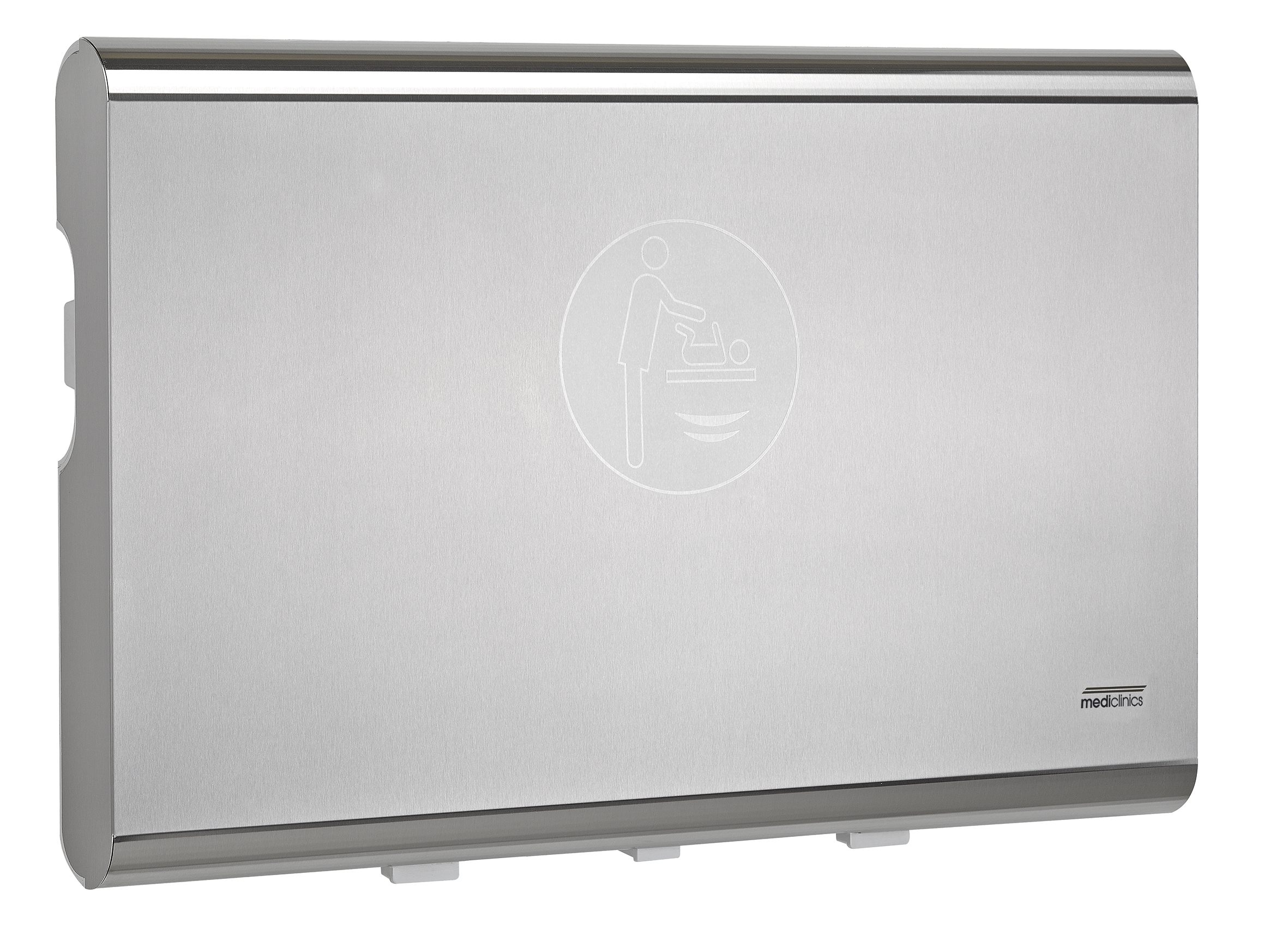 Saniflow CP0016HCS-I-ASTM Horizontal BabyMedi with Ionizer, Surface Mounted, Satin Stainless Steel